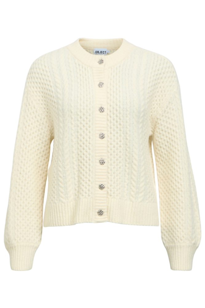 Object beige dames vest | Vooraanzicht