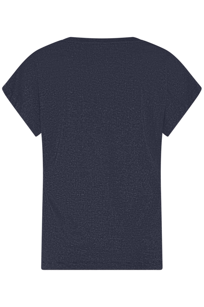 Lady Day blauwe dames t-shirt | Achteraanzicht