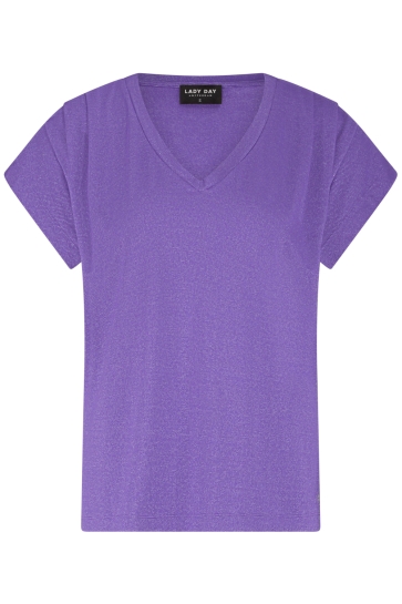Lady Day T-shirt KATHY T SHIRT L21 508 2753 VIOLET
