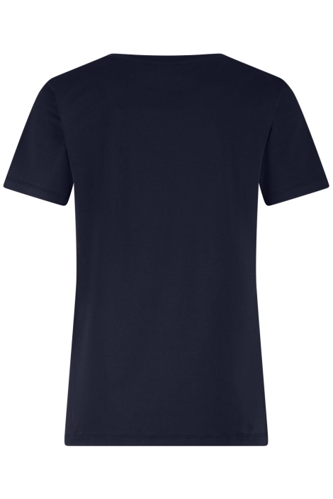 Lady Day blauwe dames t-shirt | Achteraanzicht