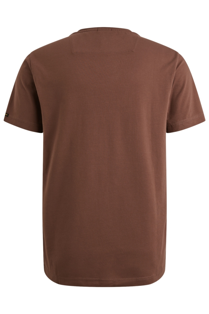 PME legend bruine heren t-shirt | Achteraanzicht