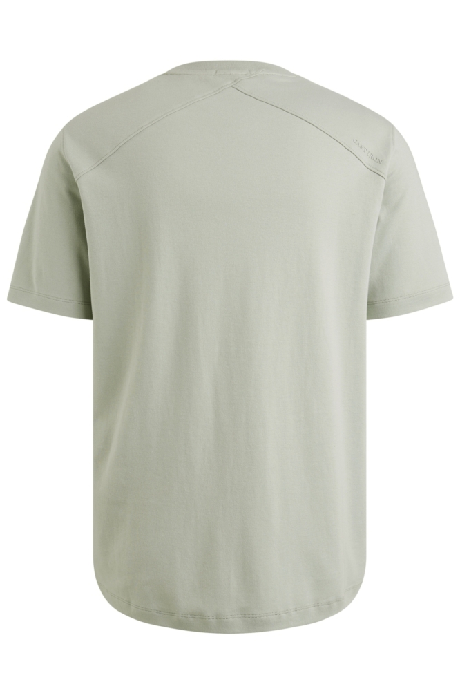 Cast Iron groene heren t-shirt | Achteraanzicht