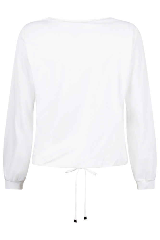 Zoso witte dames t-shirt | Achteraanzicht