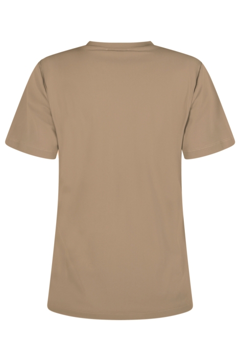 Zoso camel dames t-shirt | Achteraanzicht