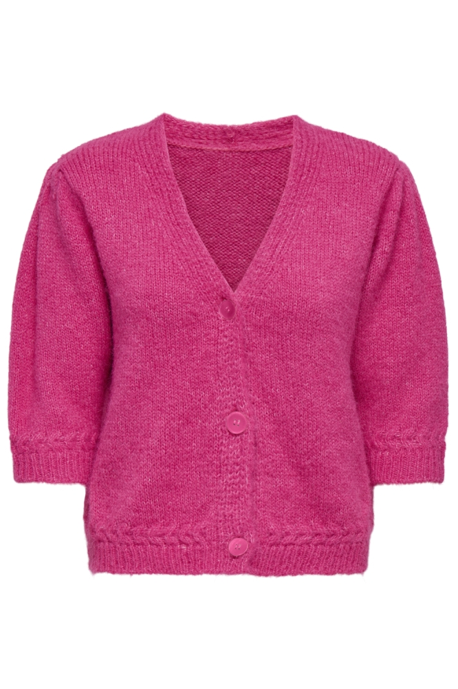 Only roze dames vest | Vooraanzicht