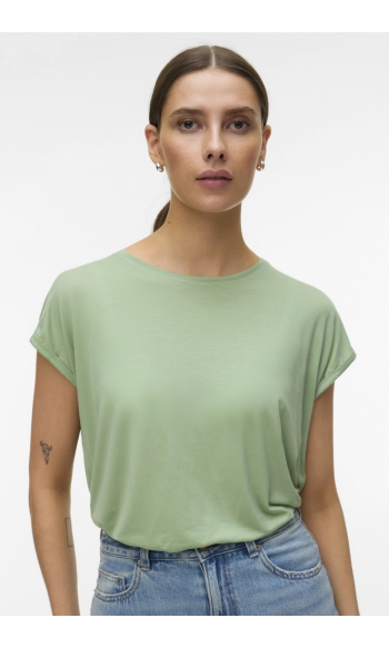 VMAVA PLAIN SS TOP JRS NOOS 10284468 Mistletoe