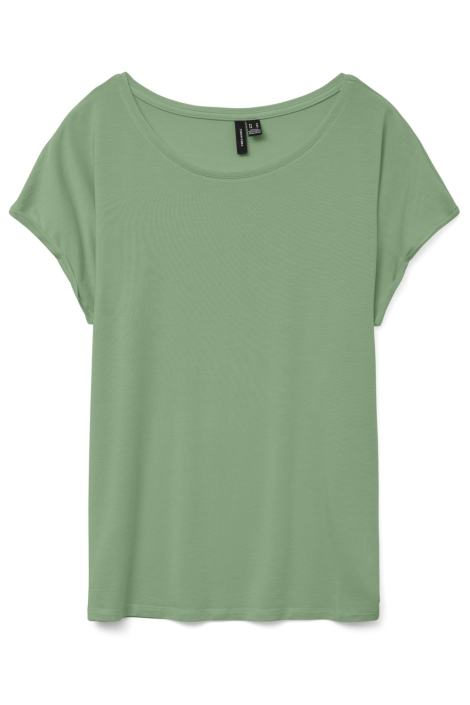 Vero Moda groene dames t-shirt | Vooraanzicht