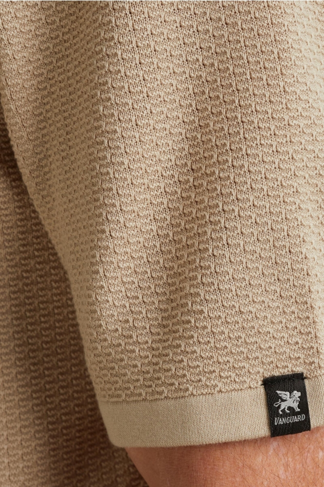 Vanguard beige heren t-shirt | Unique Selling Point