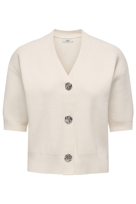 Jacqueline de Yong beige dames vest | Vooraanzicht