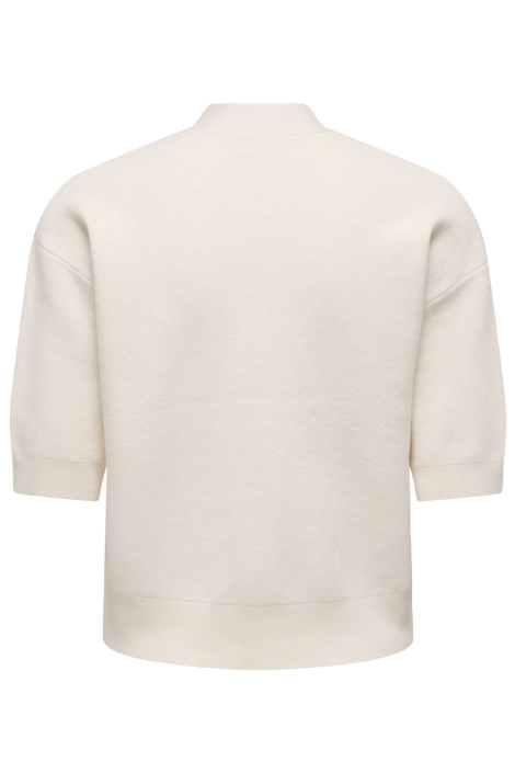 Jacqueline de Yong beige dames vest | Achteraanzicht