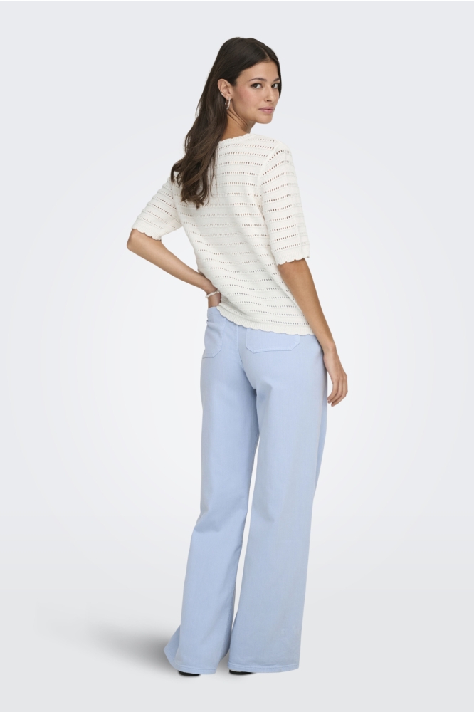 Jacqueline de Yong witte dames vest | Model