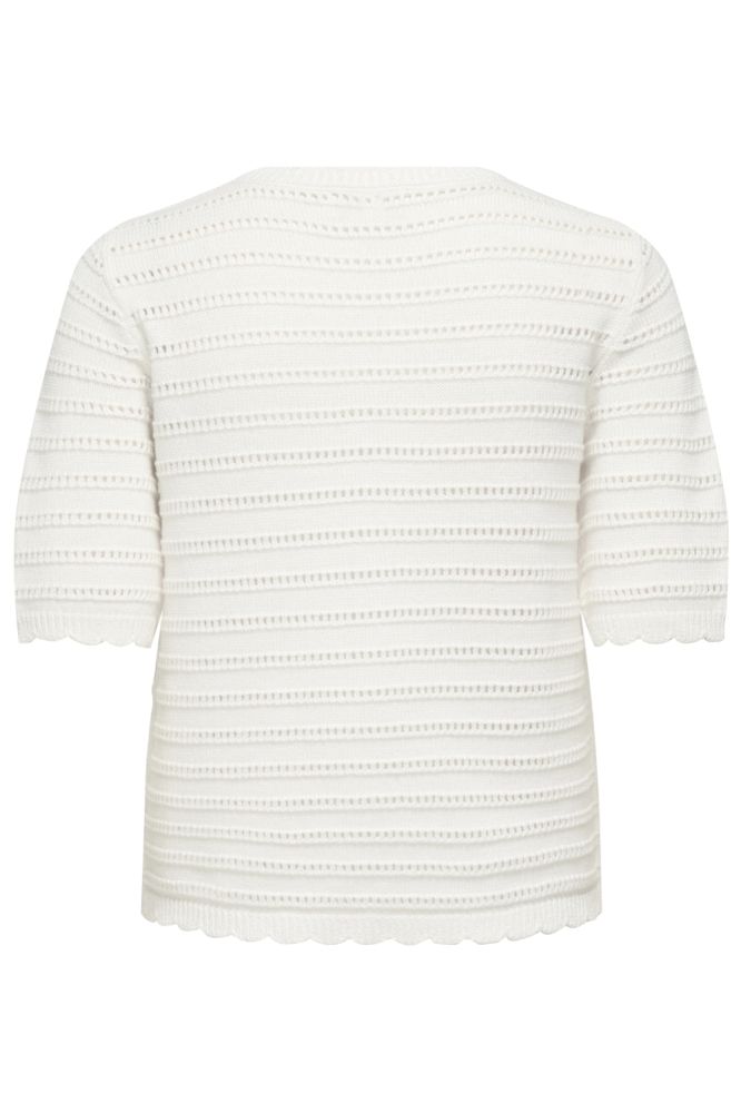 Jacqueline de Yong witte dames vest | Achteraanzicht