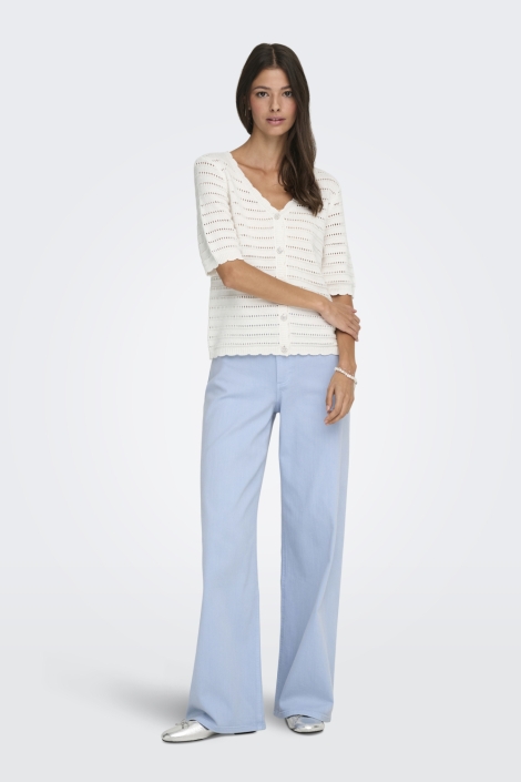 Jacqueline de Yong witte dames vest | Model