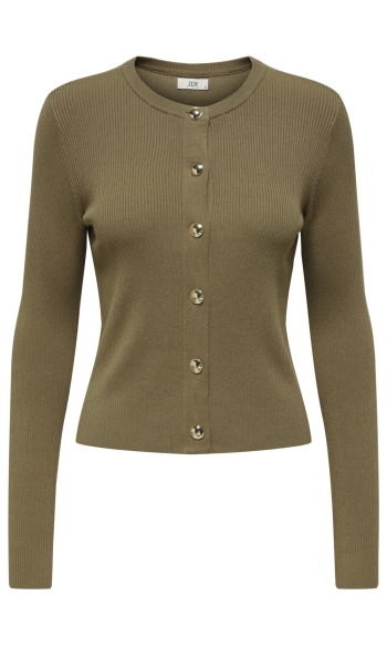 JDYGABY L/S O-NECK CARDIGAN KNT 15366170 SEPIA TINT
