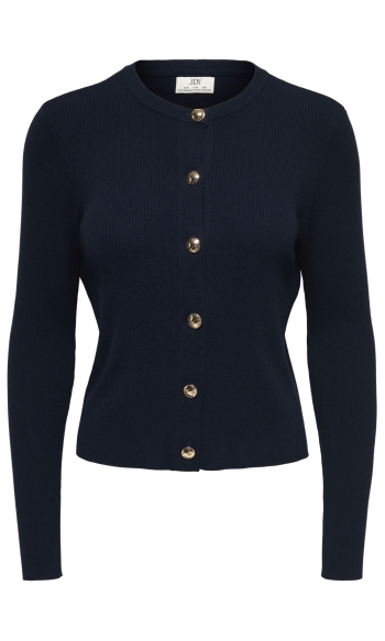 JDYGABY L/S O-NECK CARDIGAN KNT 15366170 BLACK IRIS