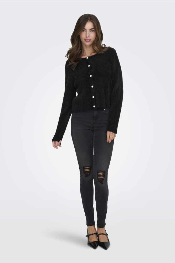 Only zwarte dames vest | Model