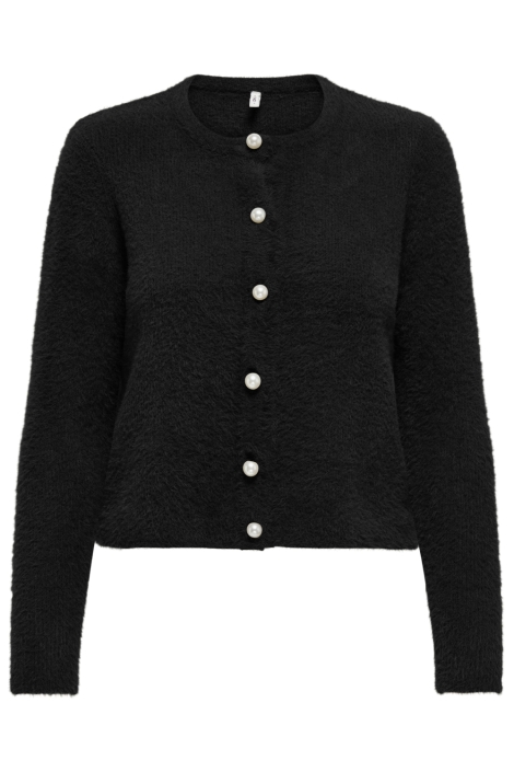 Only zwarte dames vest | Vooraanzicht