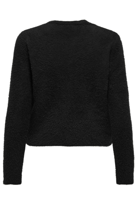 Only zwarte dames vest | Achteraanzicht