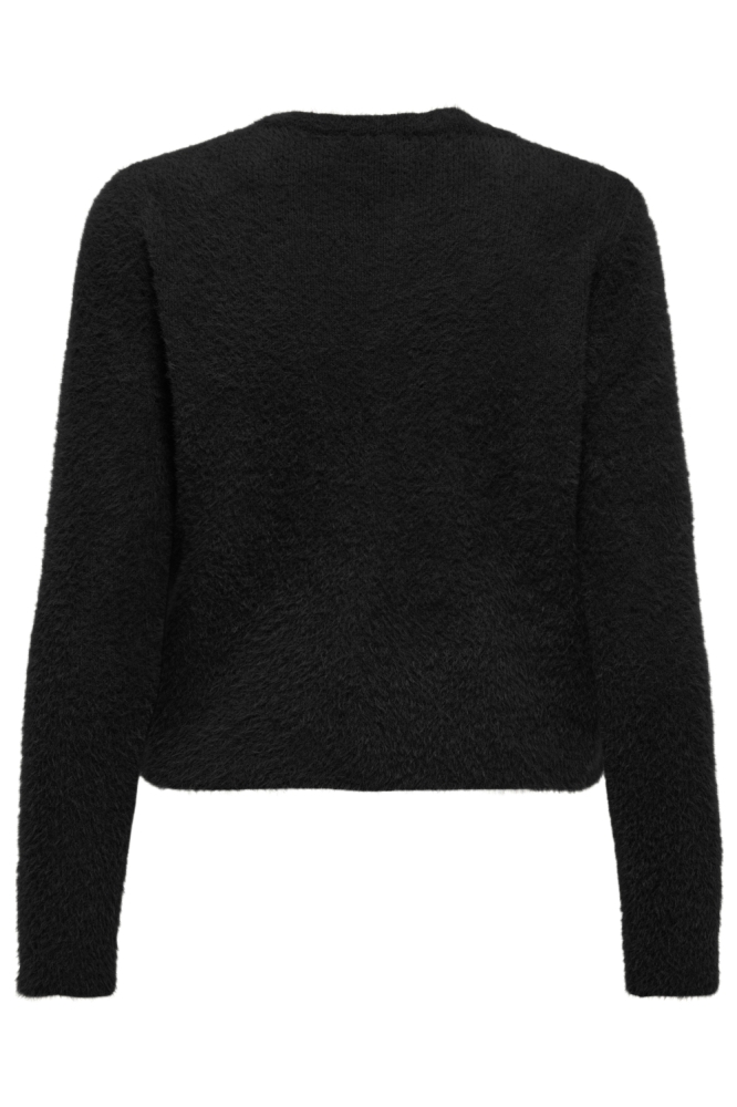 Only zwarte dames vest | Achteraanzicht