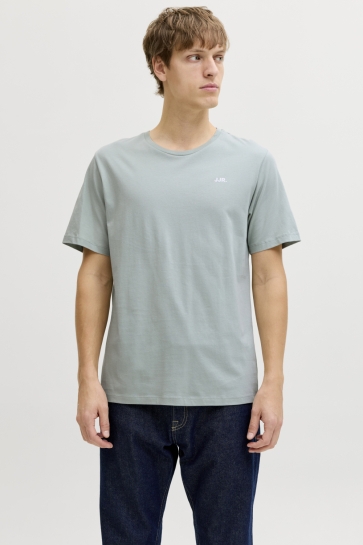 JJ Rebel jrebrebel logo tee ss crew neck noo Groen