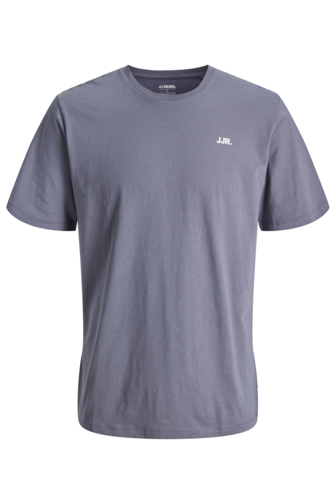 JJ Rebel blauwe heren t-shirt | Vooraanzicht