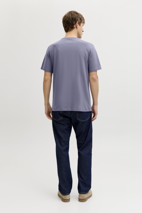 JJ Rebel blauwe heren t-shirt | Model