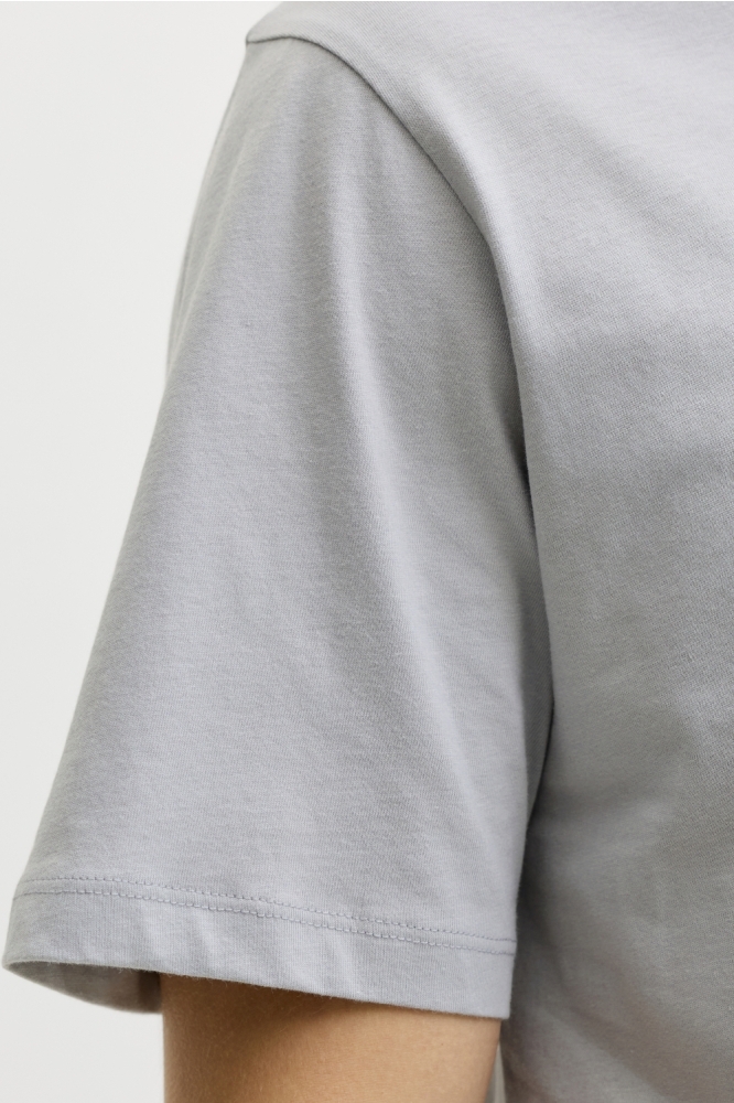 JJ Rebel grijze heren t-shirt | Close up