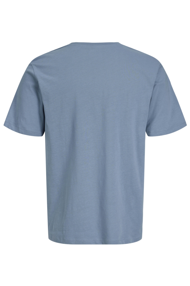 JJ Rebel blauwe heren t-shirt | Achteraanzicht