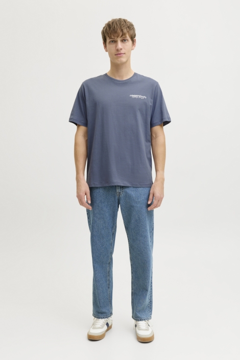 JJ Rebel blauwe heren t-shirt | Model