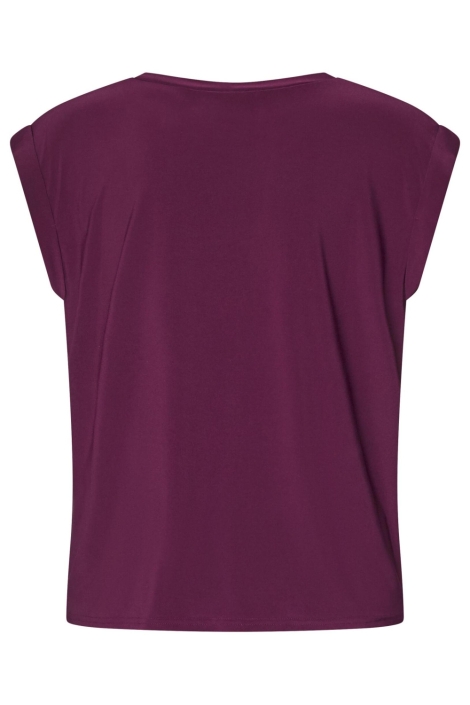 SisterS point bordeaux dames t-shirt | Achteraanzicht