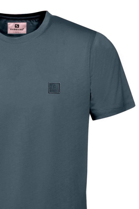 Gabbiano groene heren t-shirt | Close up