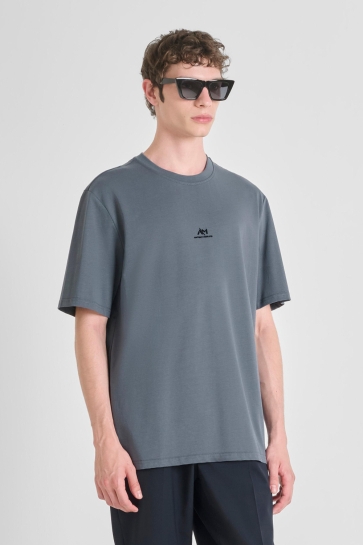 Antony Morato T-shirt T SHIRT MMKS02549 FA100258 7140 DARK AVIO