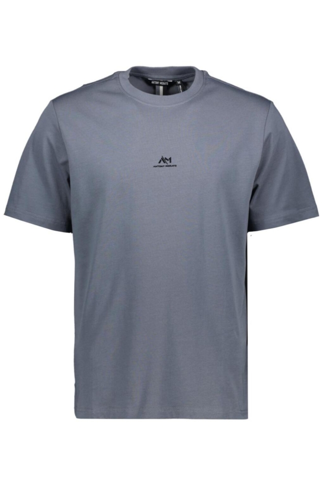 Antony Morato blauwe heren t-shirt | Vooraanzicht