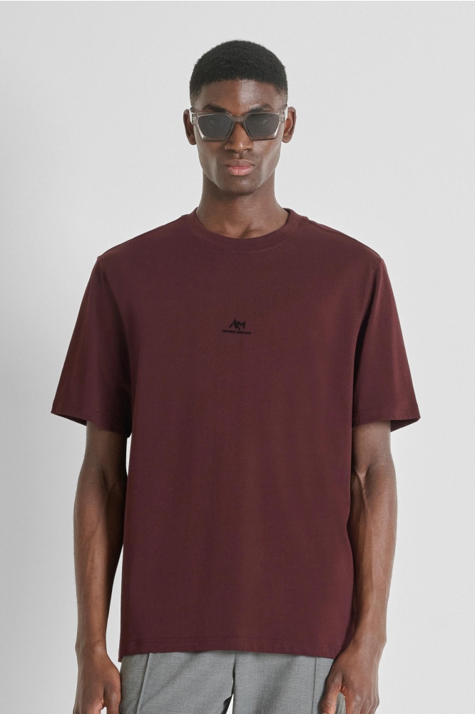 Antony Morato bordeaux heren t-shirt | Model