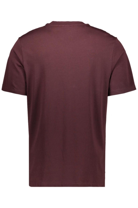 Antony Morato bordeaux heren t-shirt | Achteraanzicht