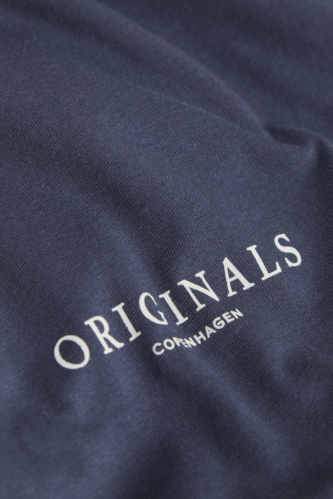 Jack & Jones blauwe heren t-shirt | Kleurstaal