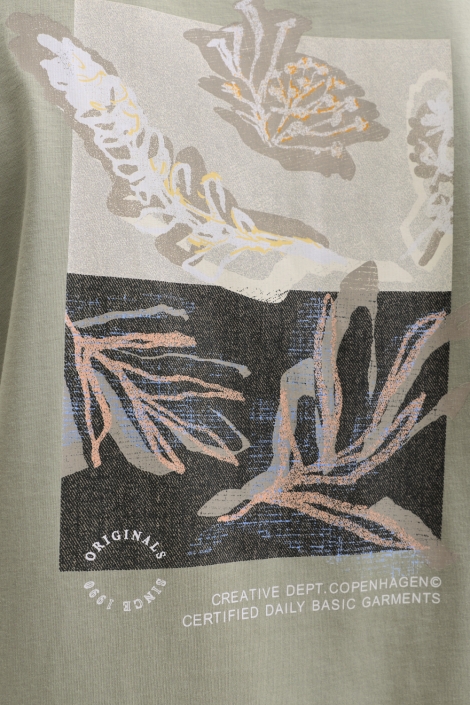 Jack & Jones groene heren t-shirt | Unique Selling Point