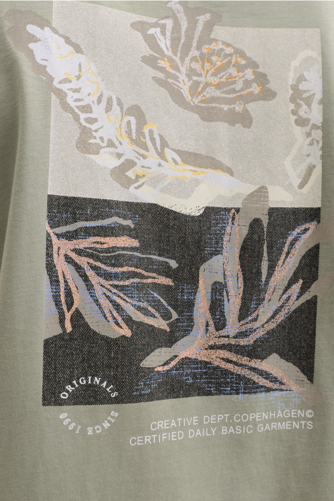 Jack & Jones groene heren t-shirt | Unique Selling Point