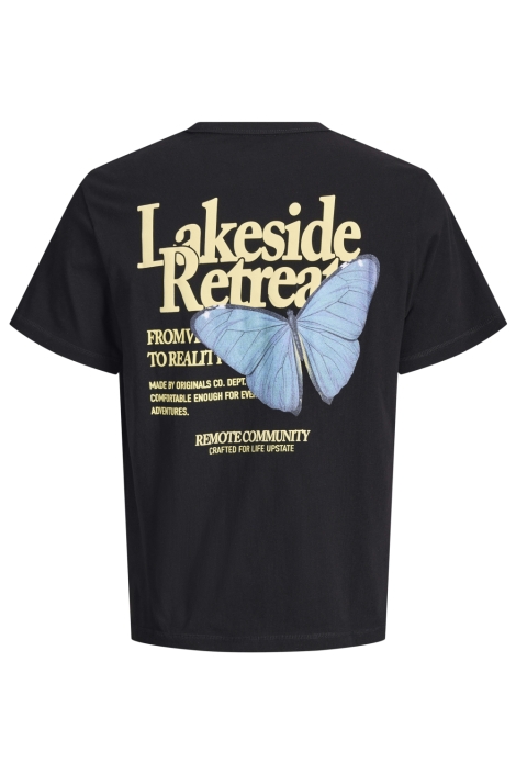 Jack & Jones zwarte heren t-shirt | Achteraanzicht