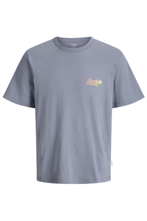 Jack & Jones blauwe heren t-shirt | Vooraanzicht