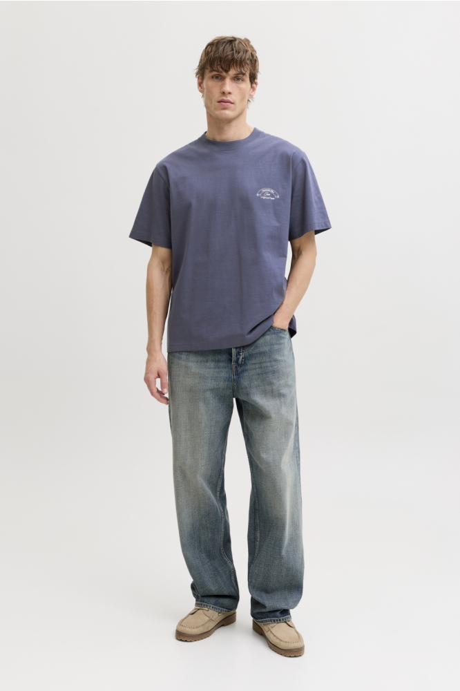 Jack & Jones blauwe heren t-shirt | Model