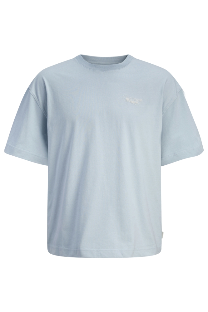 Jack & Jones blauwe heren t-shirt | Vooraanzicht