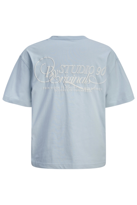 Jack & Jones blauwe heren t-shirt | Achteraanzicht