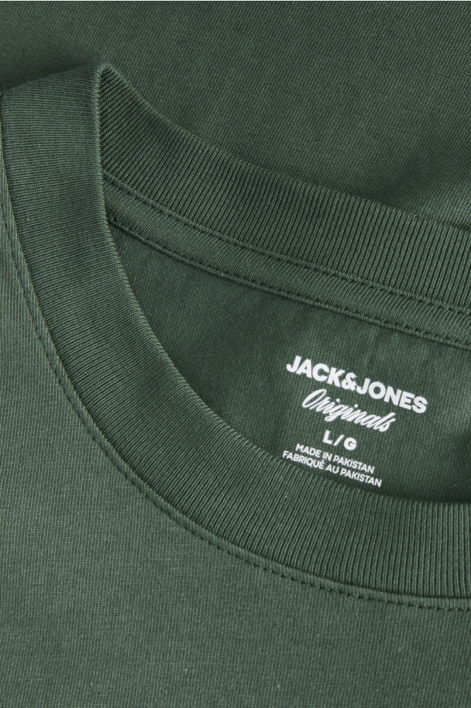 Jack & Jones groene heren t-shirt | Kleurstaal