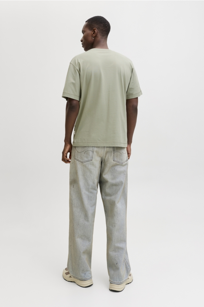 Jack & Jones groene heren t-shirt | Model