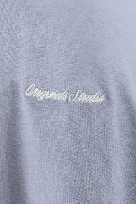 Jack & Jones blauwe heren t-shirt | Kleurstaal