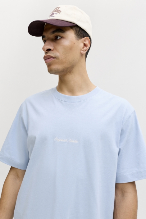 Jack & Jones blauwe heren t-shirt | Unique Selling Point