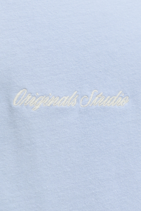 Jack & Jones blauwe heren t-shirt | Kleurstaal