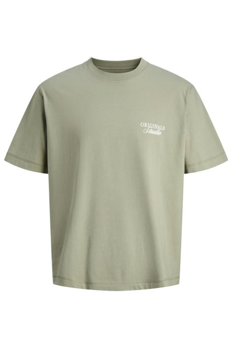 Jack & Jones groene heren t-shirt | Vooraanzicht