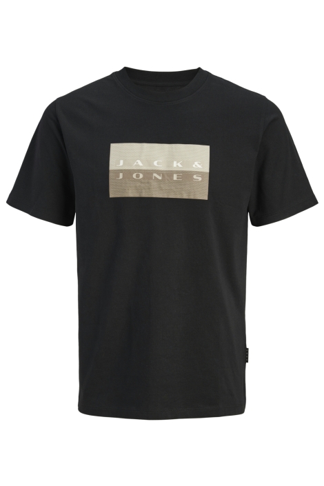 Jack & Jones zwarte heren t-shirt | Vooraanzicht
